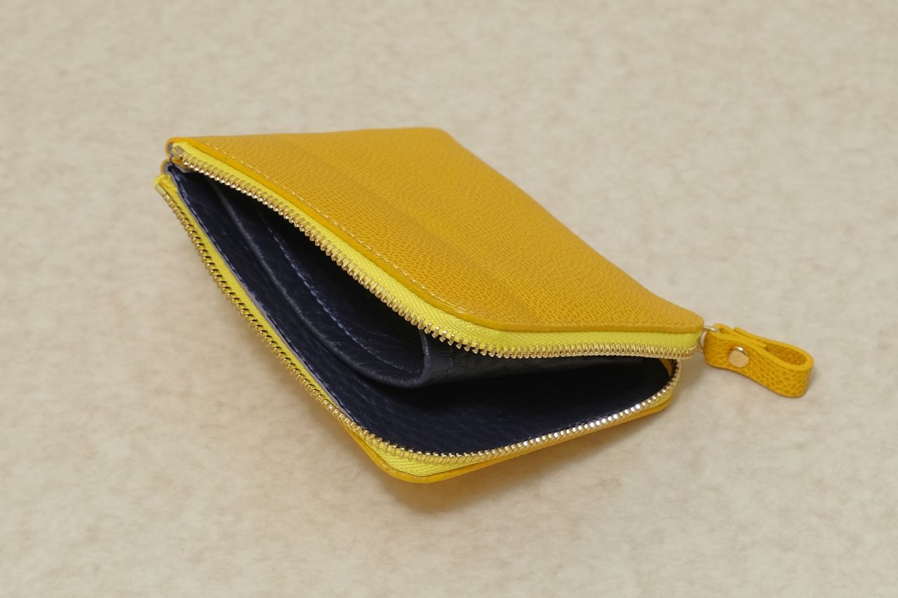 ハイブランドレザー　マスタードジーヴズ